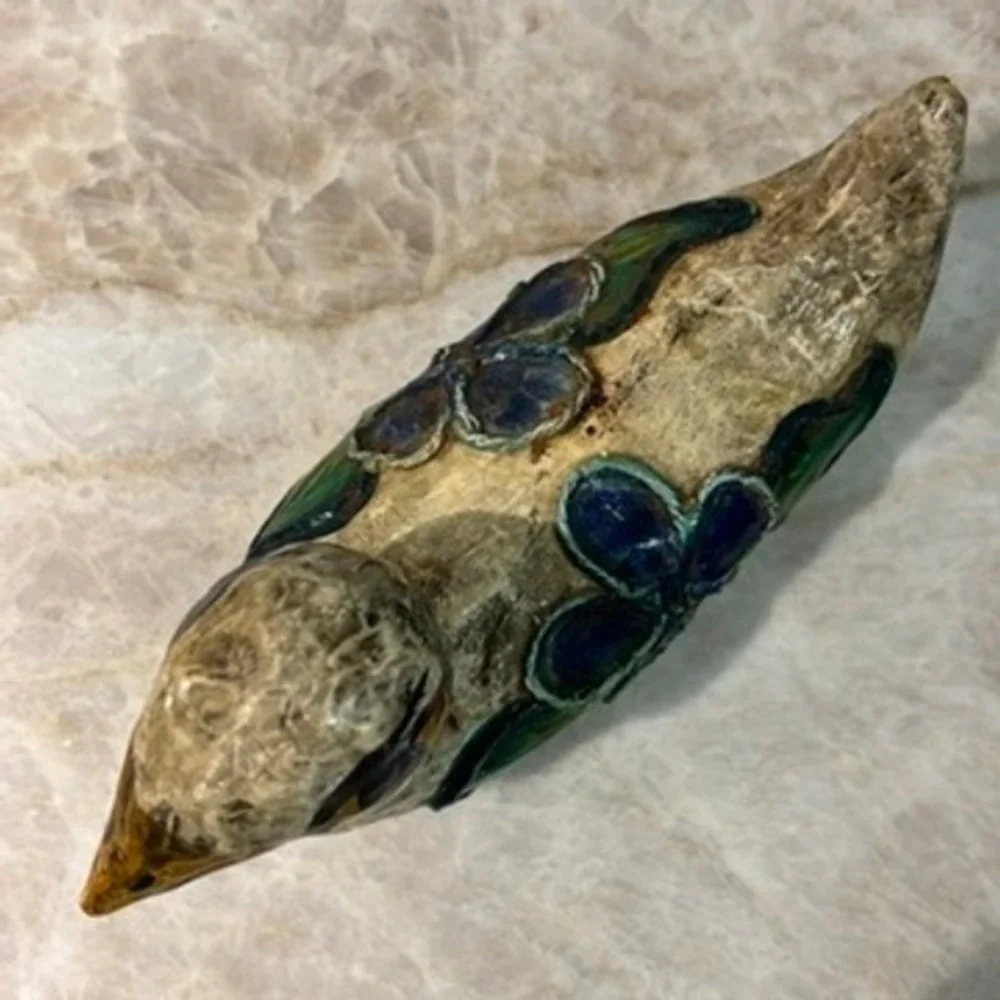 Vintage Antigua Papier Mache Duck Figure‎ Hand Painted Folk Art Sculpture 7